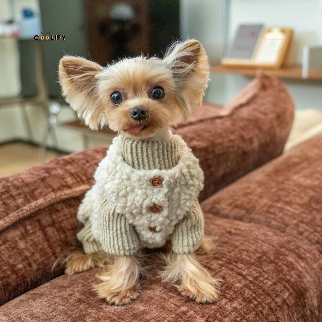 Yuma Köpek Kazak&Yelek Seti