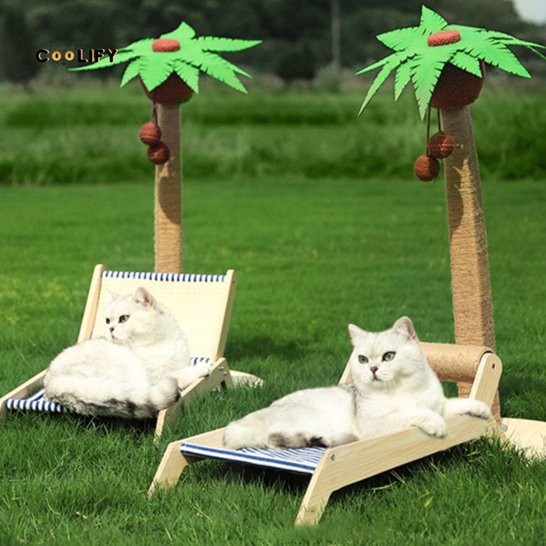 Tropikal Coconut Şezlong