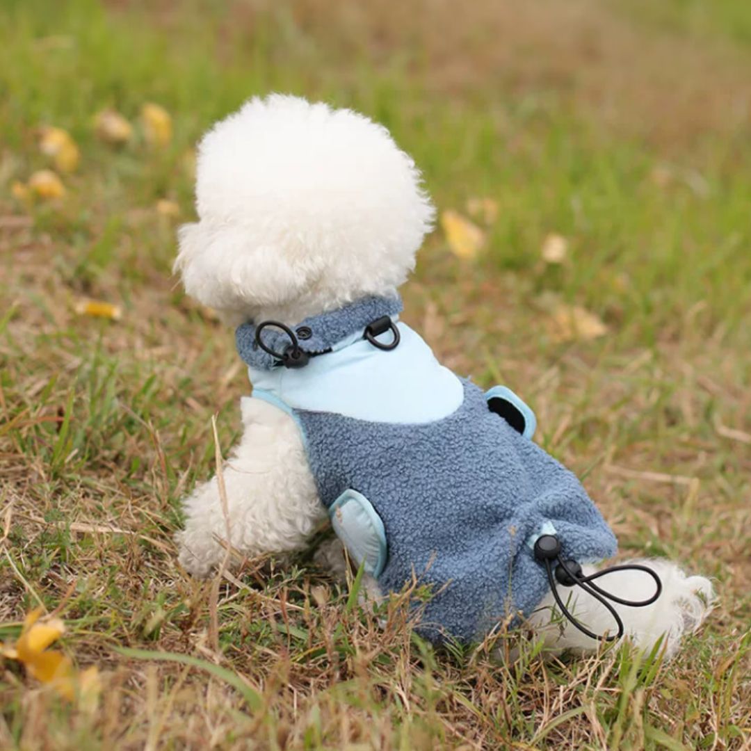 Frost Blue Sherpa Yelek
