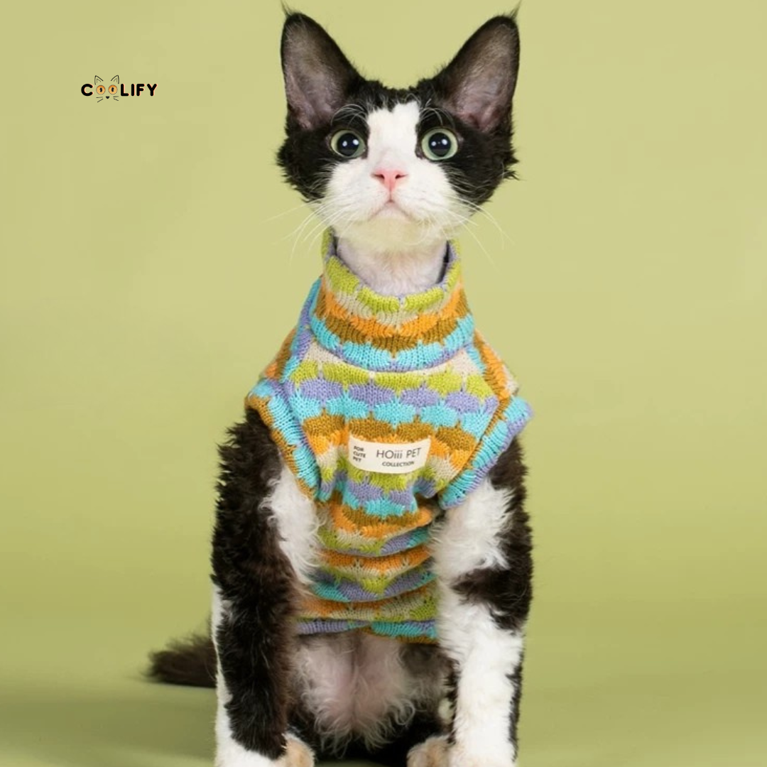 Retro Kedi Kazağı