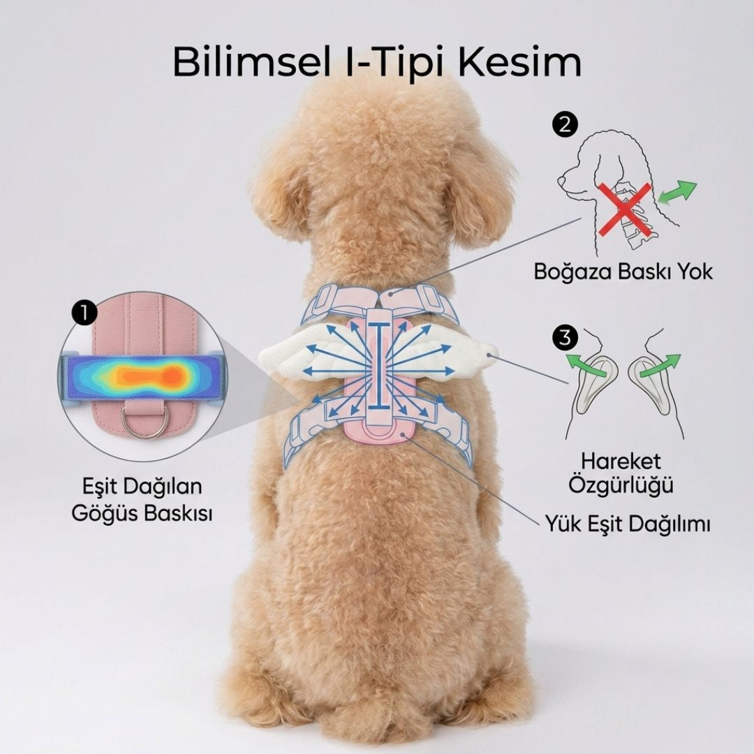 Angel Wing Göğüs Tasması Seti