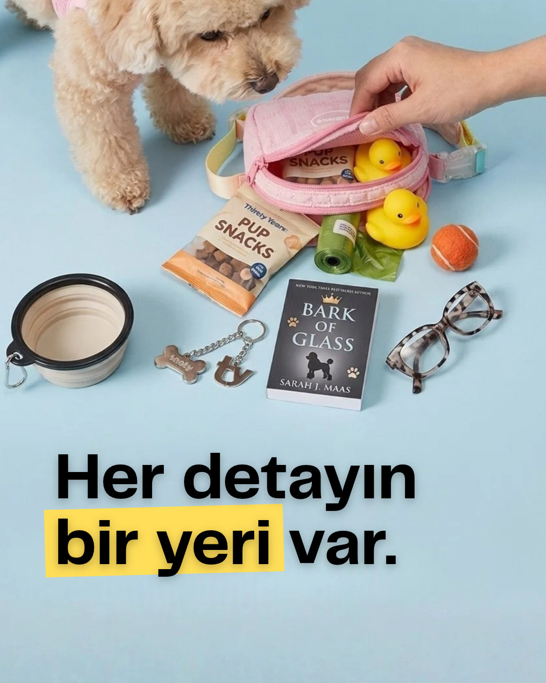 Kensington Çantalı Göğüs Tasması & Seti